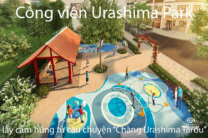 Cong vien Urashima Park lay cam hung tu cau chuyen Chang Urashima Tarou cat tuong park house 1